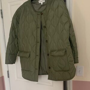 The Drop Women's Olive Jacket
